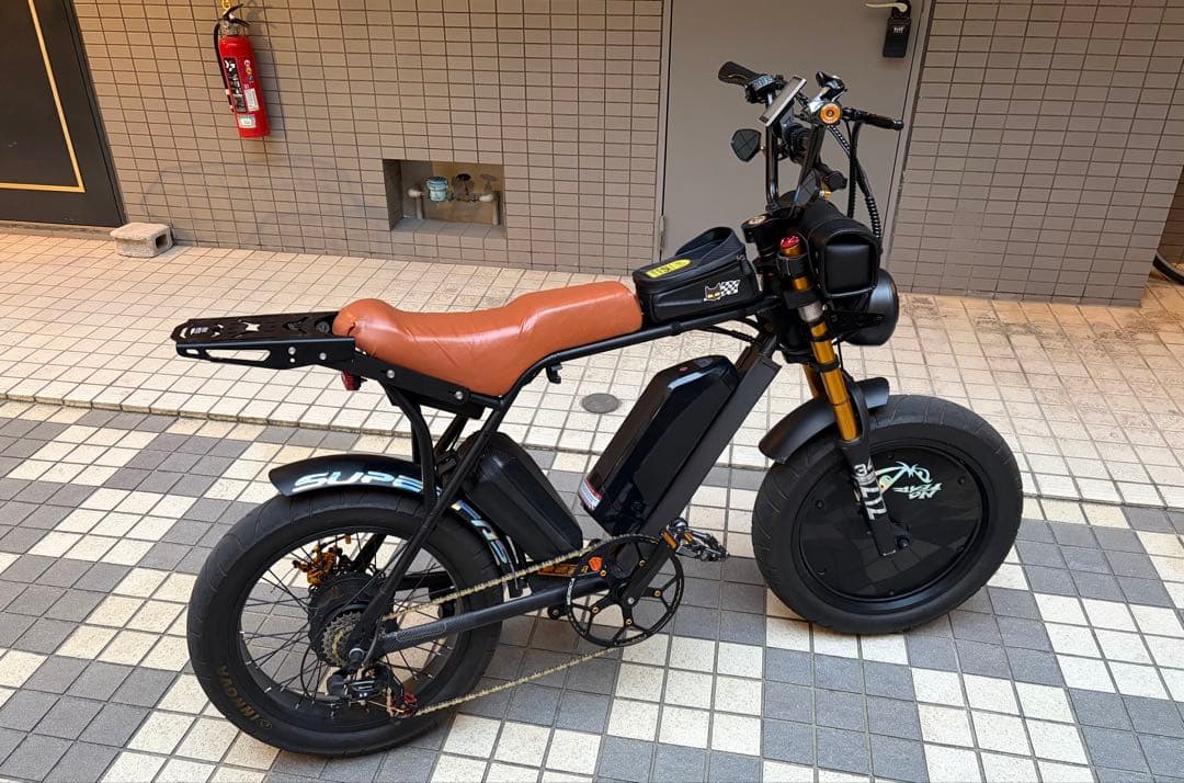電動アシスト自転車　48v 500w 10ah super73系　カスタム車