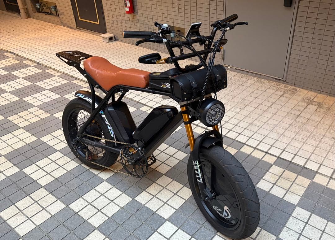 電動アシスト自転車　48v 500w 10ah super73系　カスタム車