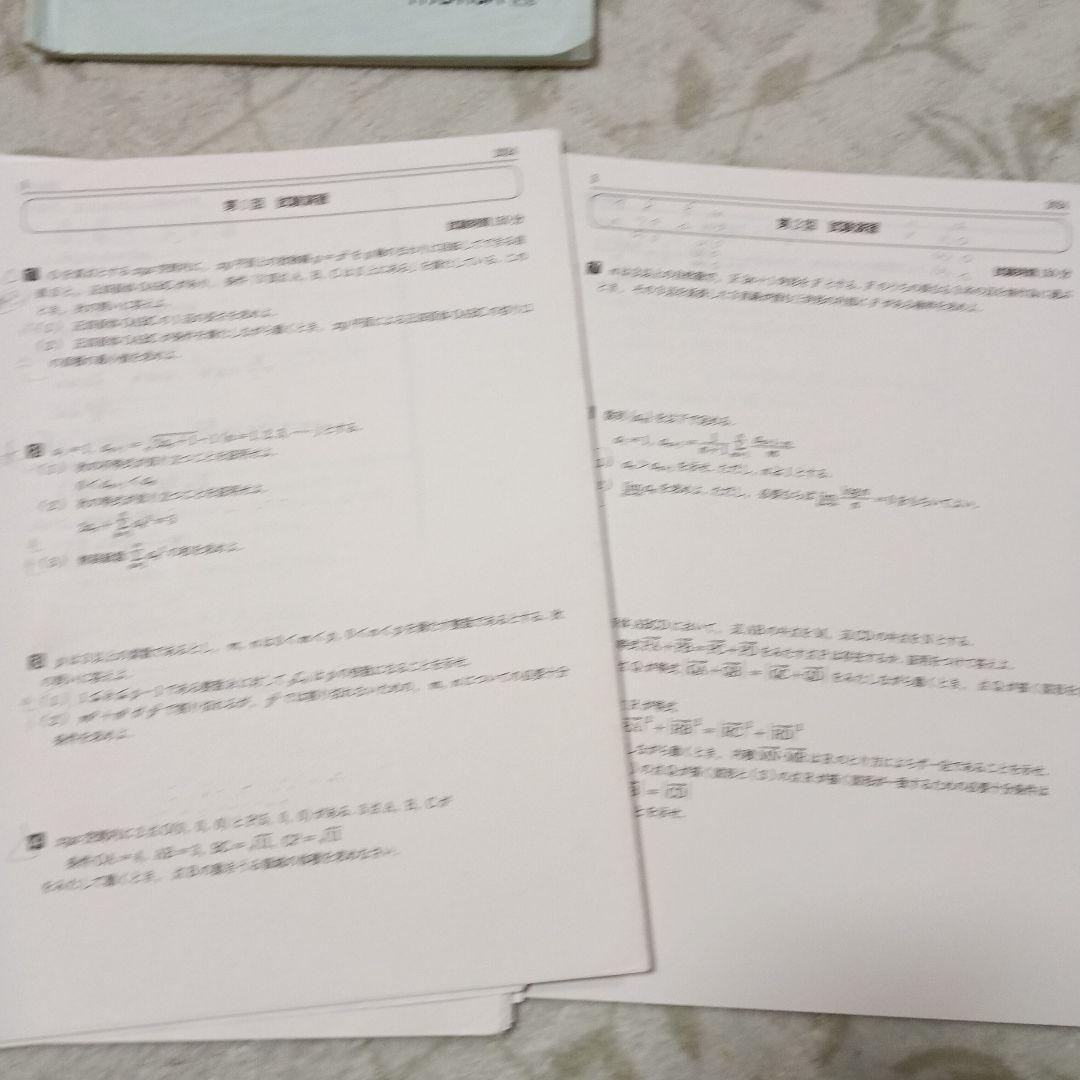 駿台 数学ZX 2024年度 前期・後期セット