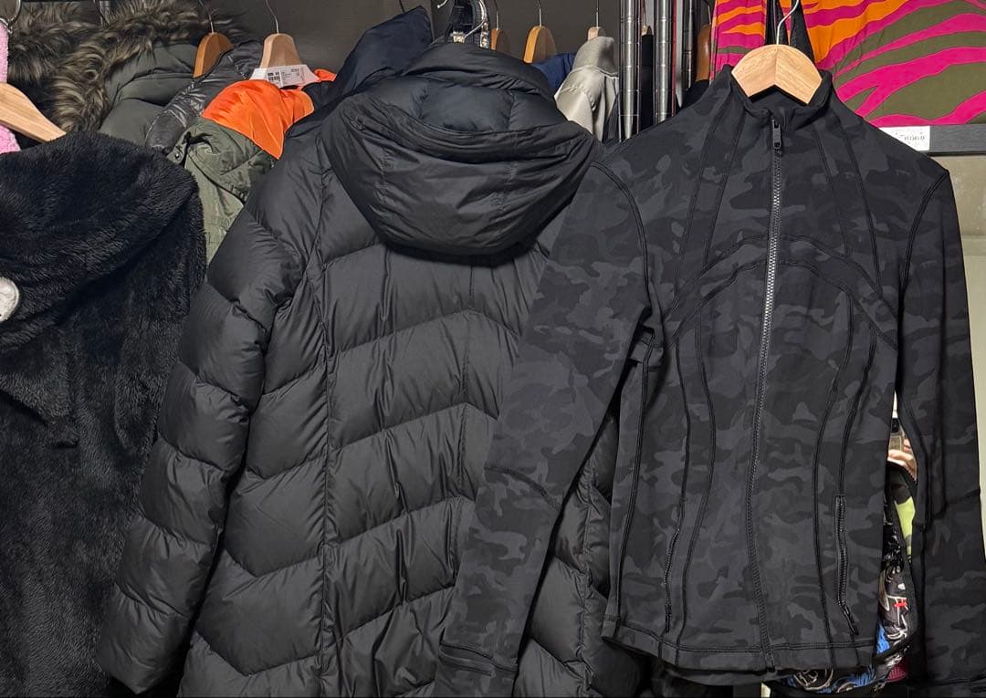 正規品 美品 lululemon define ジャケット 迷彩色グレー