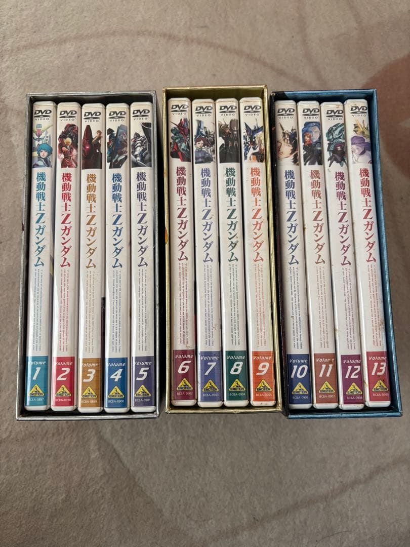 あ*ら様 機動戦士Zガンダム DVD ボックスセット 全13巻
