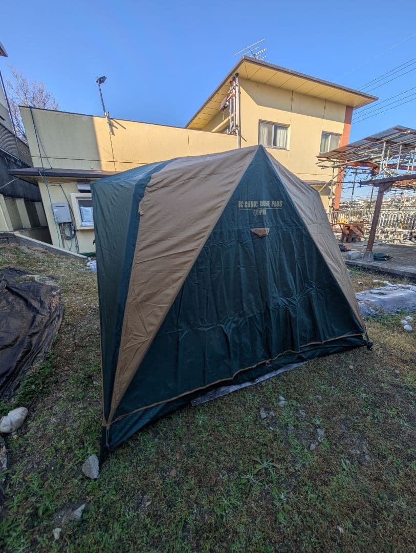 コールマンCUBICDOMEPLUS FFヒーター安全快適テント