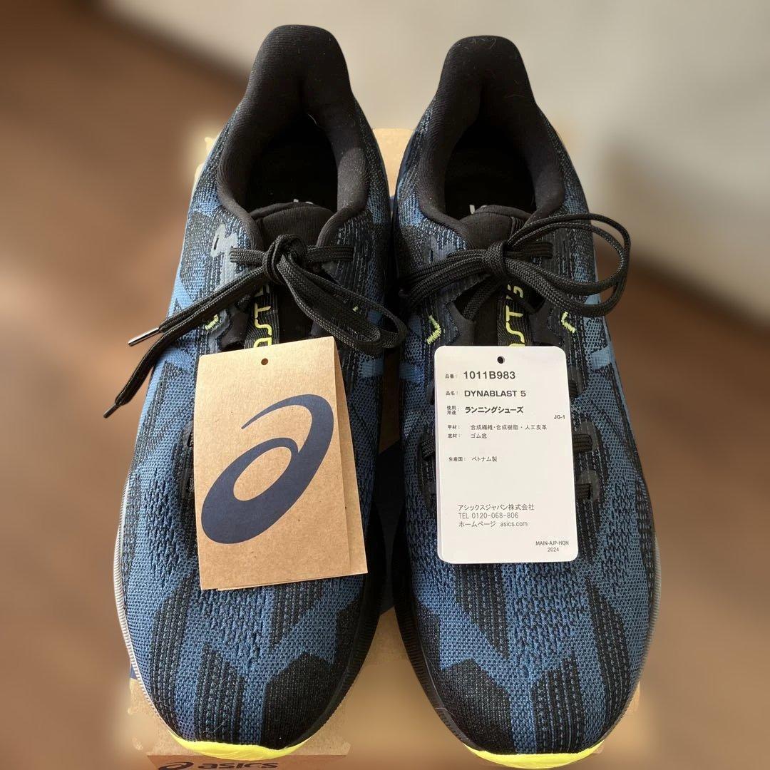 【27.0cm美品】アシックス ダイナブラスト5