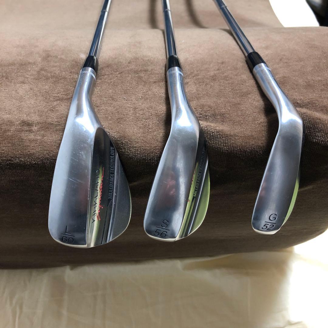 カークランドウェッジ 3本セット 52度 56度 60度