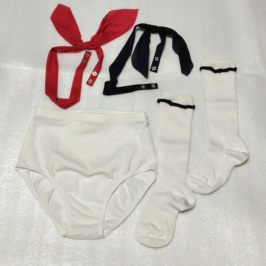 バレエ衣裳　水兵さん　 全11着　白/ネイビー　女子10・男子1　　付属品有