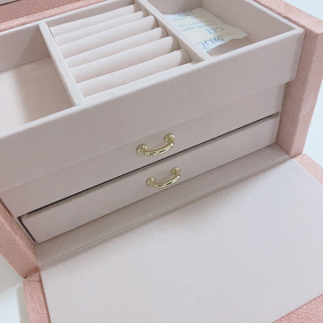 Francfranc 刺繍 ジュエリーBOX