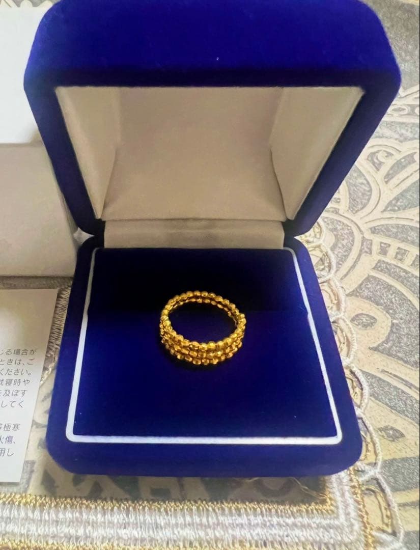 k24 純金　リング　指輪