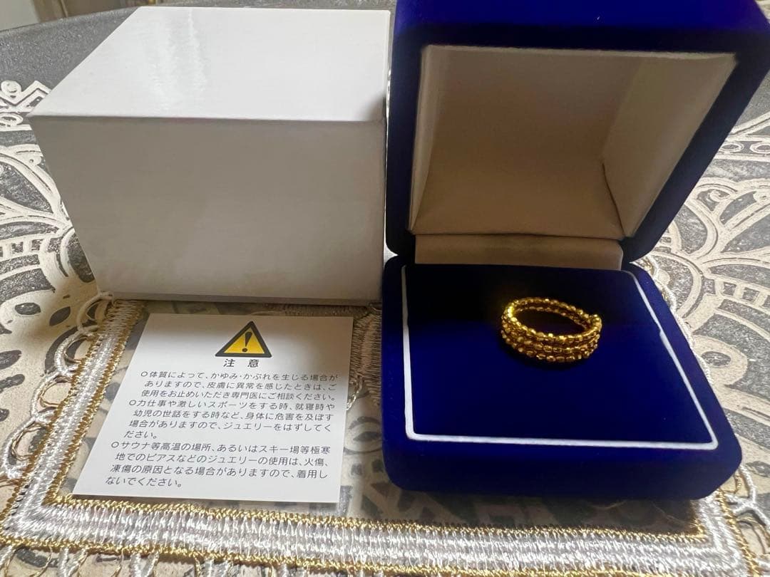 k24 純金　リング　指輪