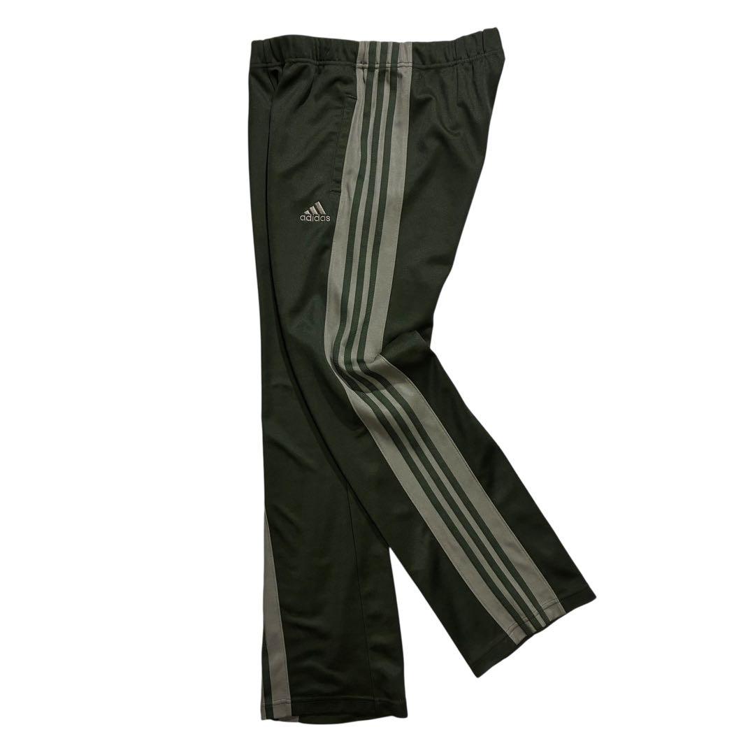 Adidas ジャージ セットアップ M カーキ グレー 上下 オリーブ