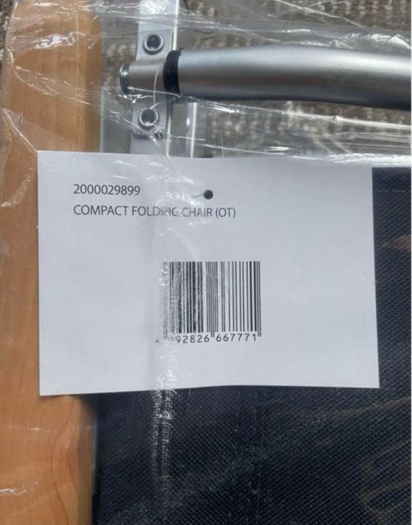 ど*な様 【新品】コールマン　コンパクトフォールディングチェア（ブラック）　1脚