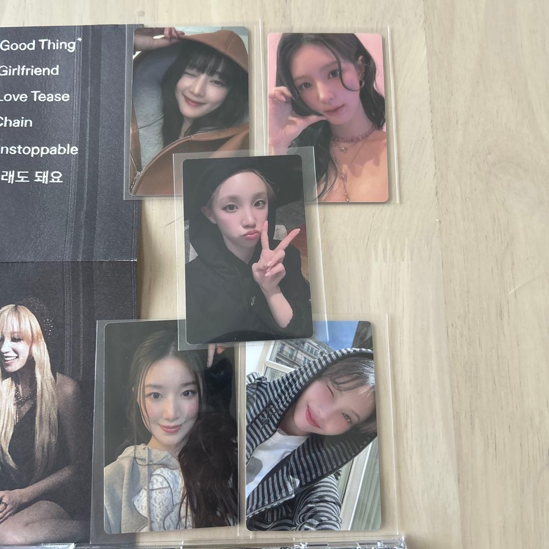 全員サイン入り i-dle 8th アルバム WE ARE 封入トレカコンプ