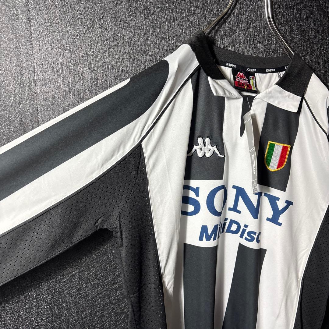 【★デルピエロ】 Kappa ユヴェントス サッカー ユニフォーム 長袖 2XL