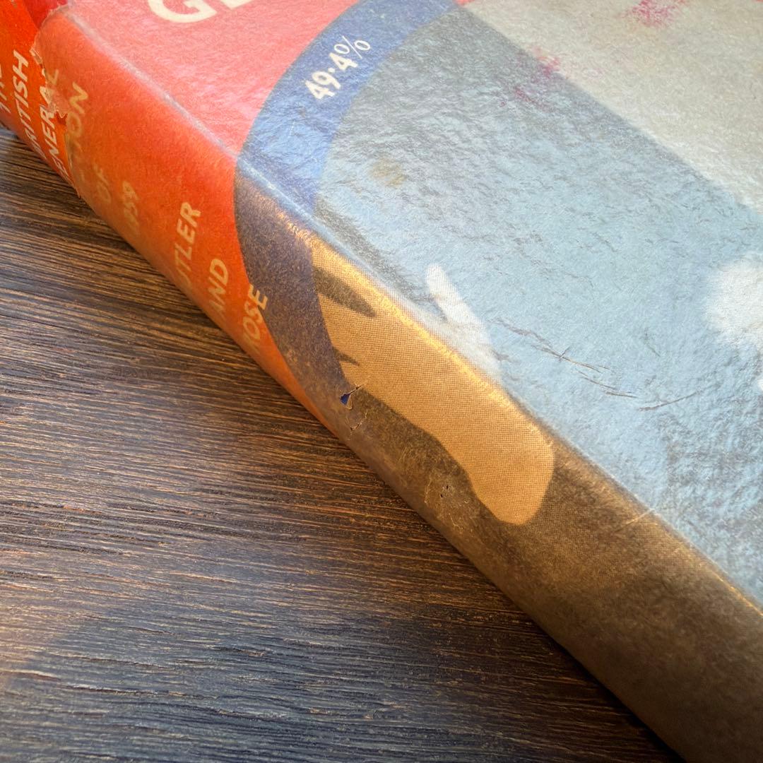 洋書 THE BRITISH GENERAL ELECTION OF 1959