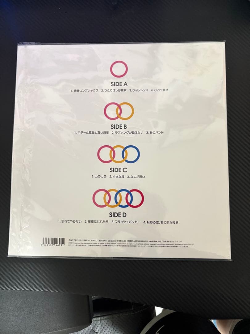 結束バンド 完全生産限定版 アナログレコード