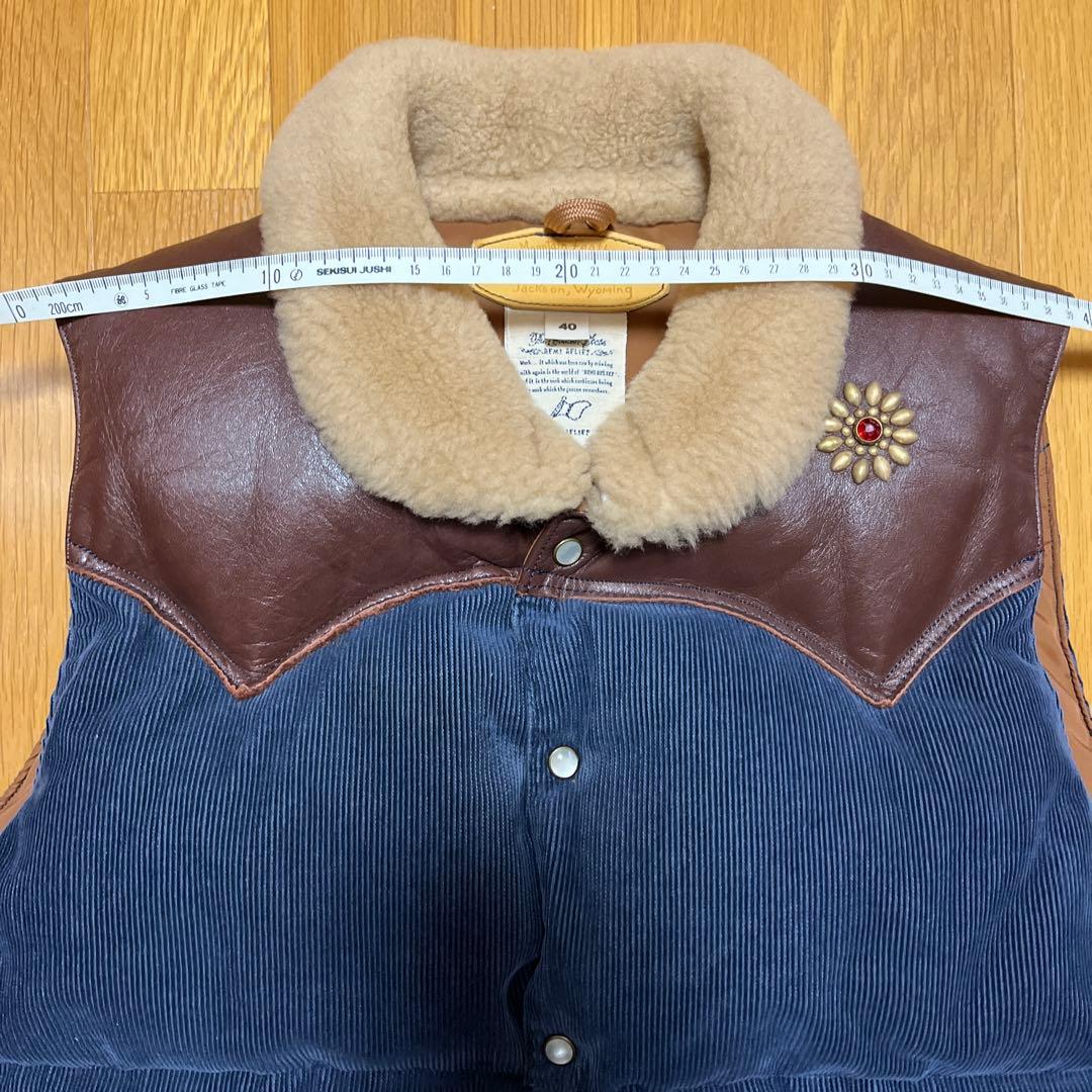 【希少】ロッキーマウンテンフェザーベッド クリスティベスト ダウンベスト40