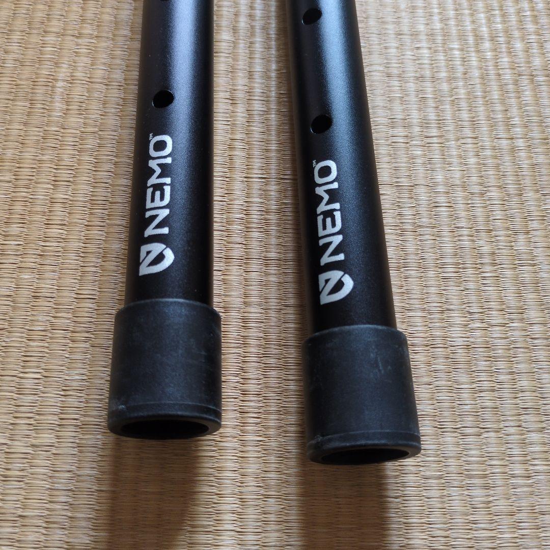 NEMO アジャスタブルタープポール L 2本×エクステンションのセット