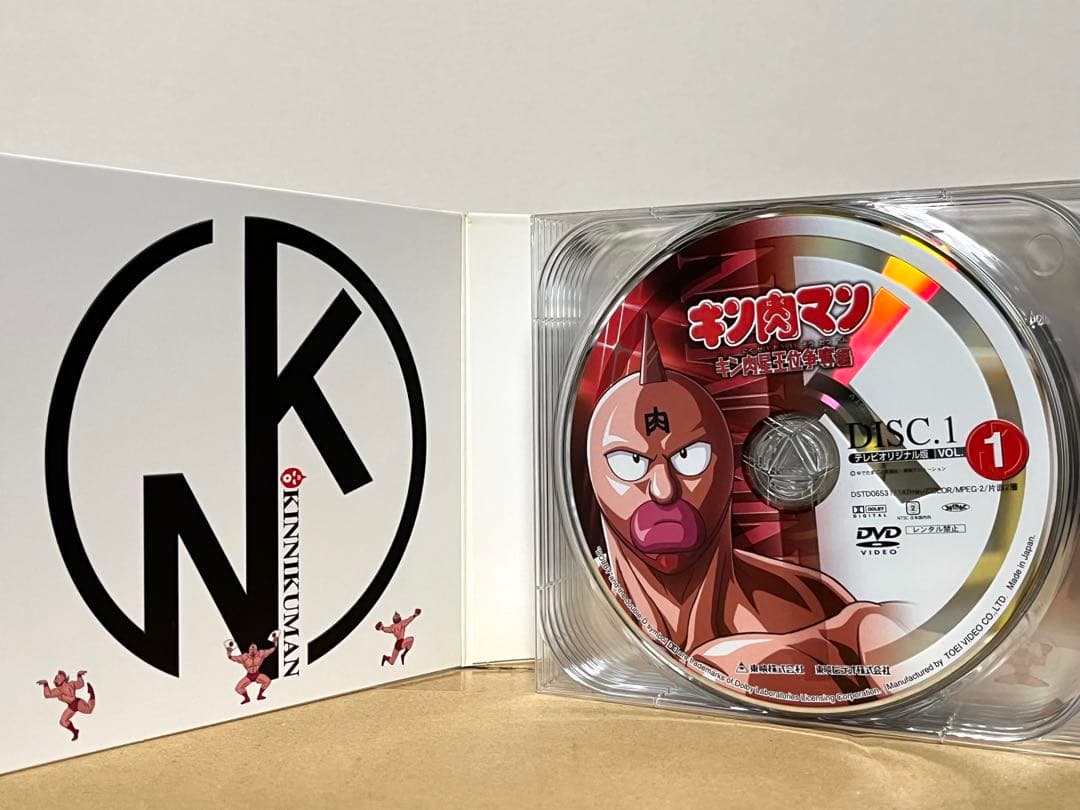 【★m.yerf.369★】キン肉マン コンプリートBOX DVDのみ