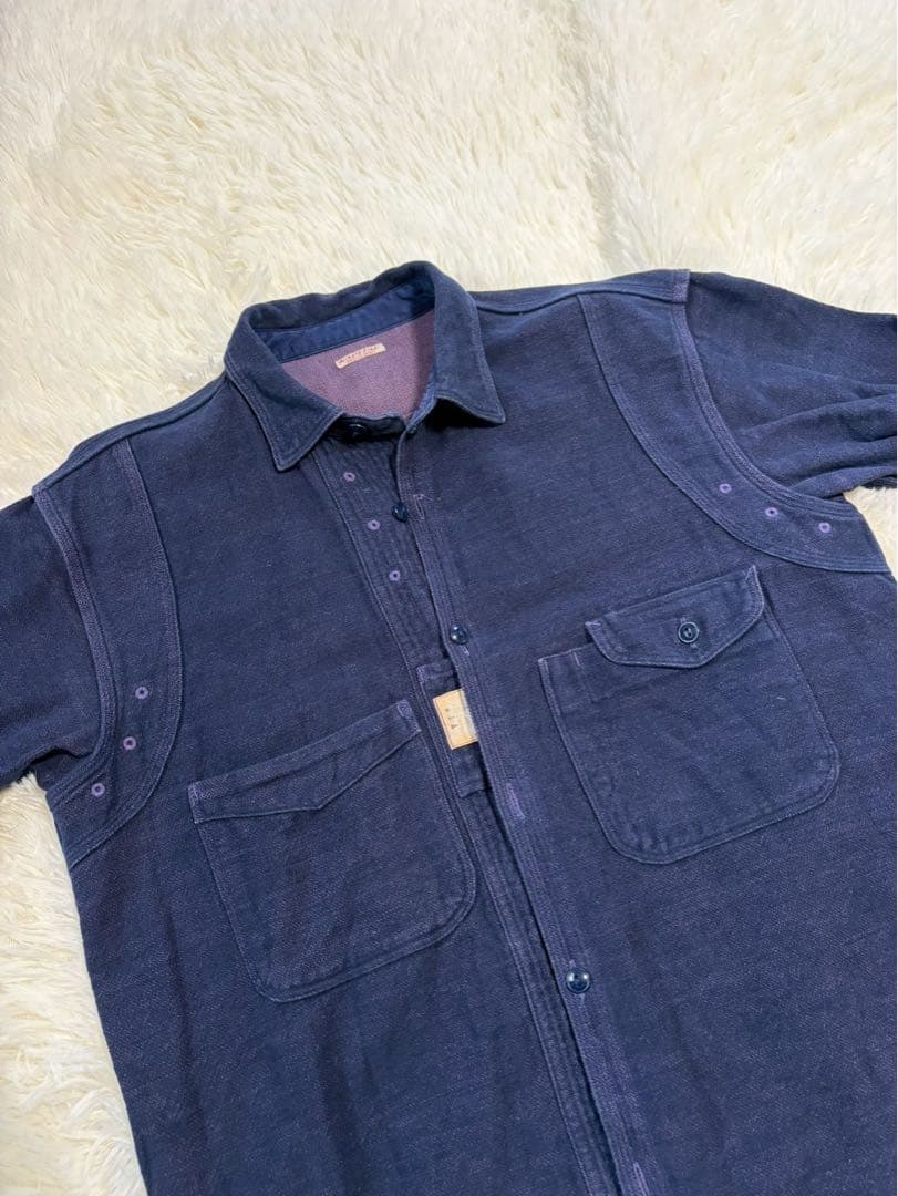 KAPITAL キャピタル　ボタンアップシャツ 日本製　倉敷　デニム