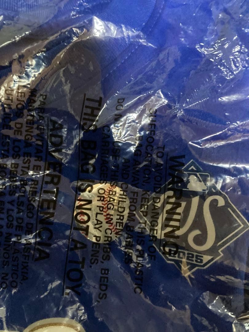 MLB★ドジャース★2025ワールドシリーズ★選手着用★Tシャツ★XXL