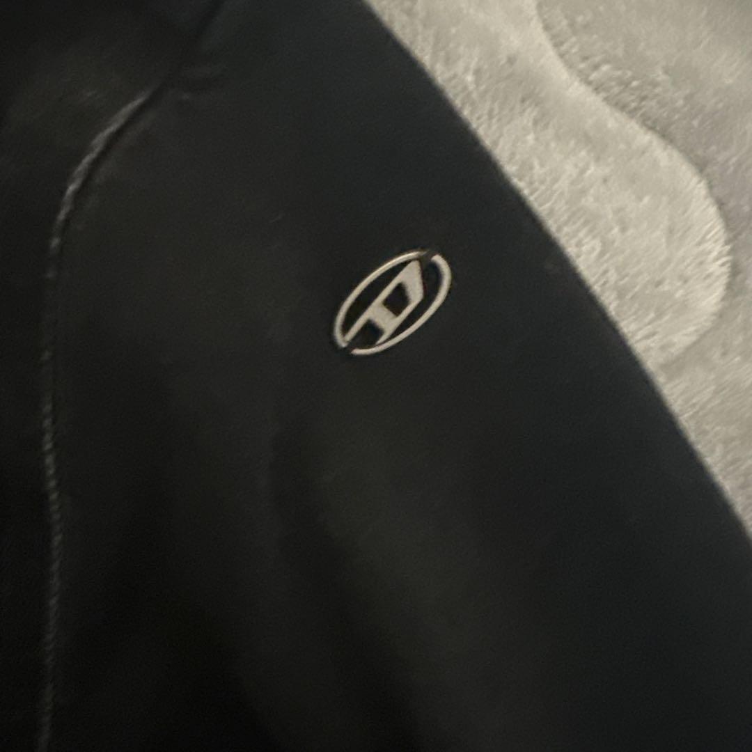 「DIESEL ディーゼル ワークジャケット ジップアップ フェード加工 S」