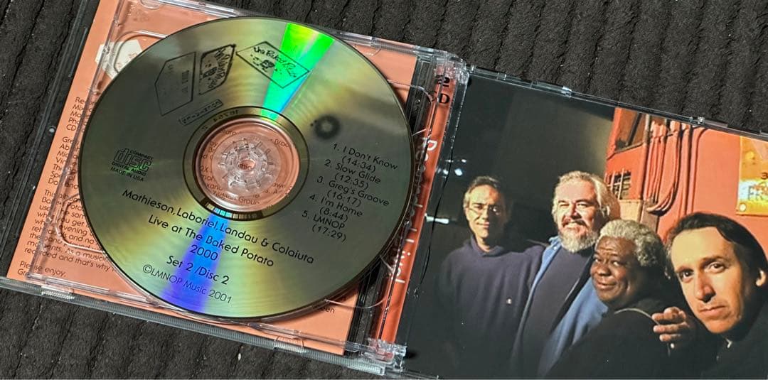 洋楽 Greg Mathieson Live Baked Potato 2000