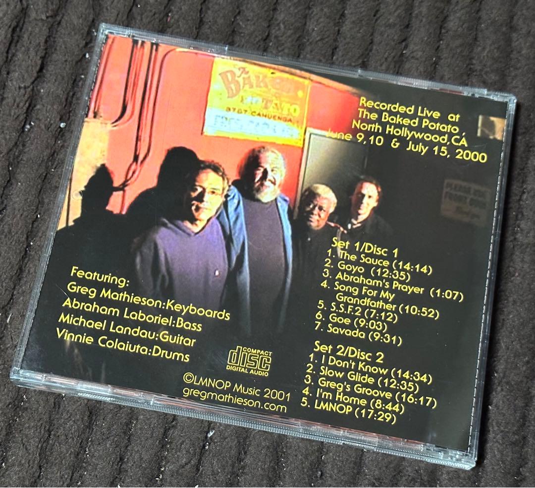 洋楽 Greg Mathieson Live Baked Potato 2000