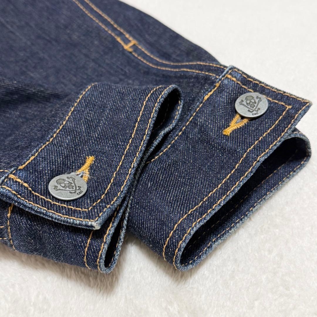 【美品】ケルト&コブラ デニムジャケット Gジャン インディゴ 濃紺 ブルゾン