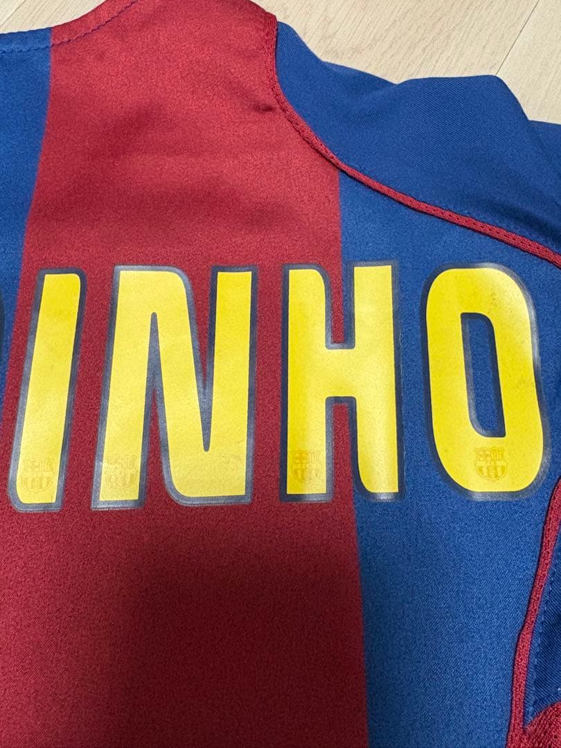 FCバルセロナ　ロナウジーニョ　レプリカユニフォーム