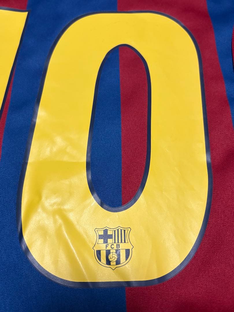 FCバルセロナ　ロナウジーニョ　レプリカユニフォーム