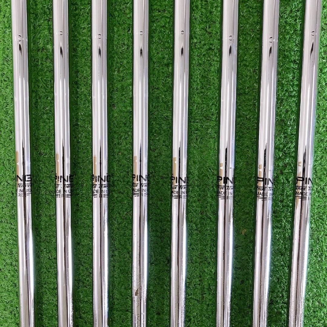 ツ69★PING ピンG5 SL 8本アイアンセット 純正スチールライ角ブラック