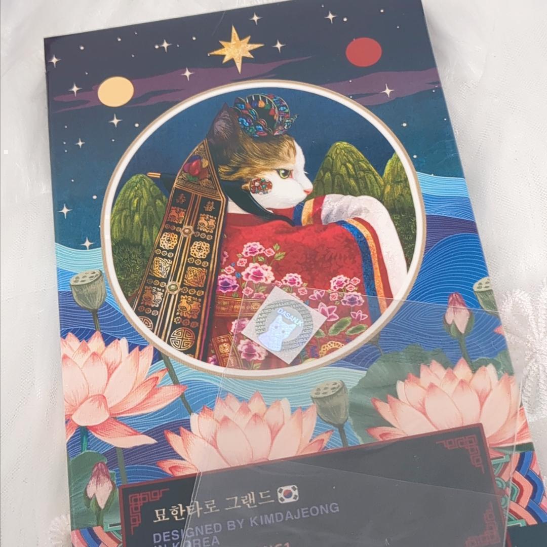 【正規品】韓国インディーズデッキ✨芸術的なオリエンタル猫のタロットカード