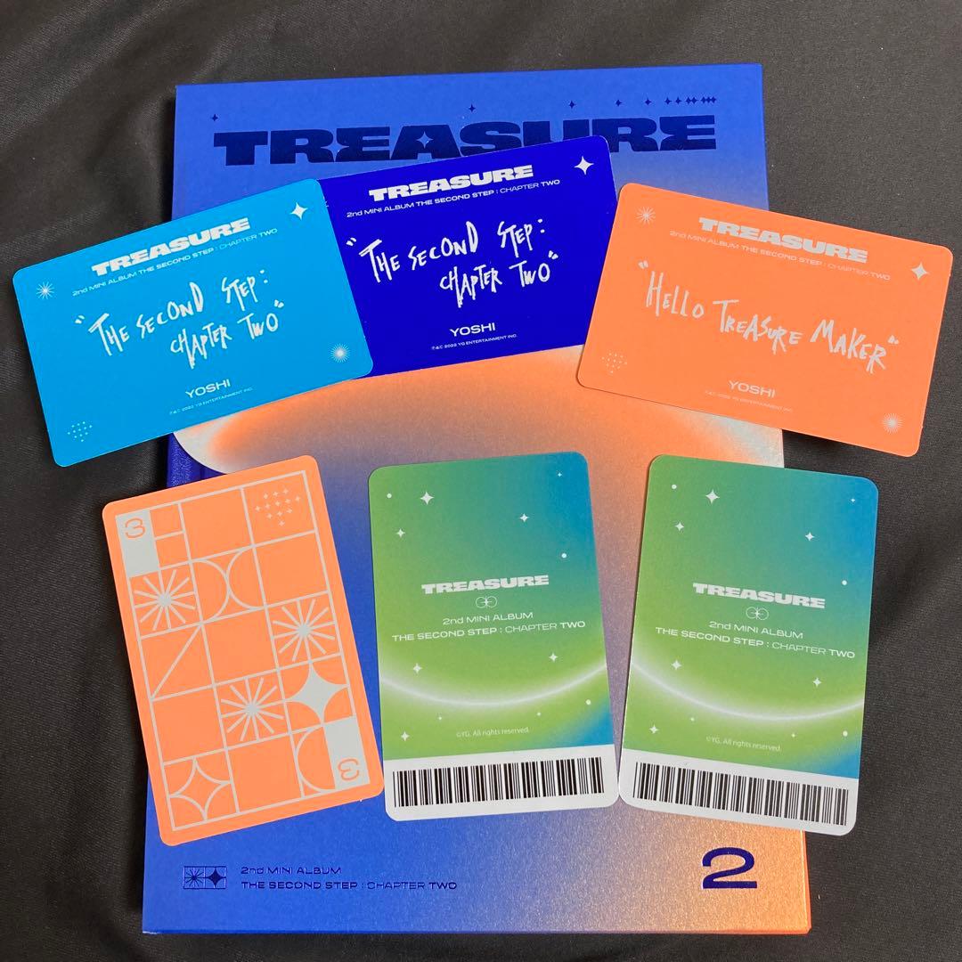 treasure トレジャー  ヨシ　トレカ　ステッカー