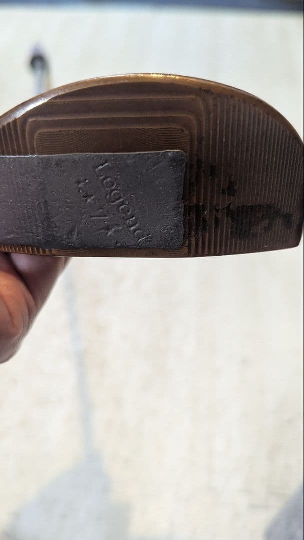 美品　ゴルフクラブ　ヤマダパター ブラウン