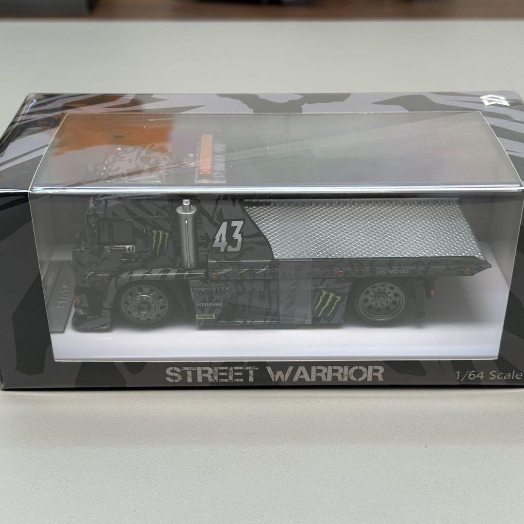 SW 1/64 KAMA フラットベッドトレーラー（Ken Block 43 号