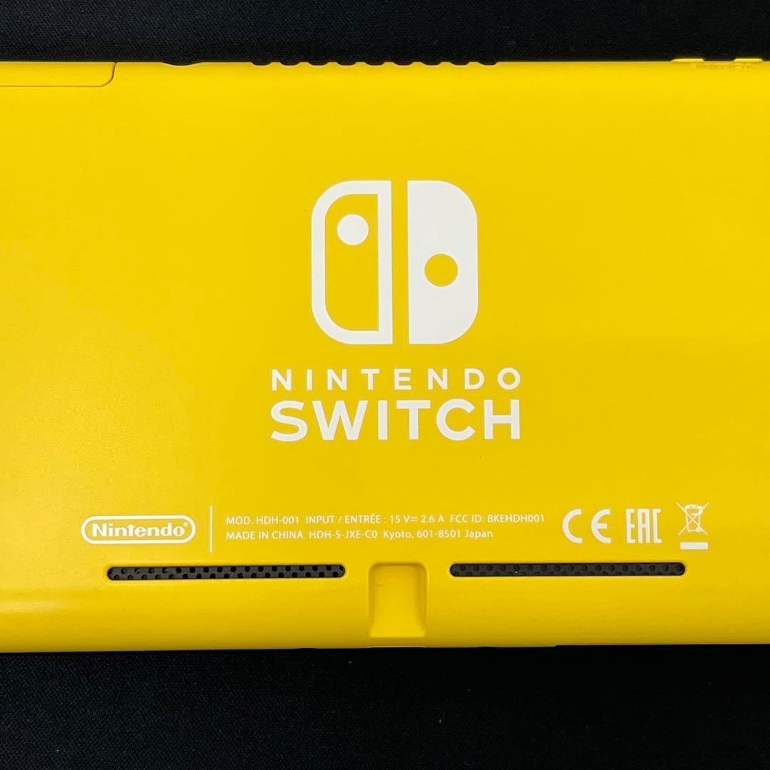 ジャンク【電源確認済み】Nintendo Switch Lite　イエロー