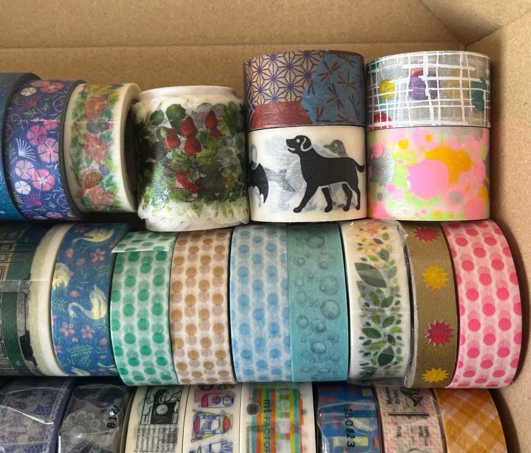 【カモイ】マスキングテープ53個 まとめ売り 限定販売品のみ