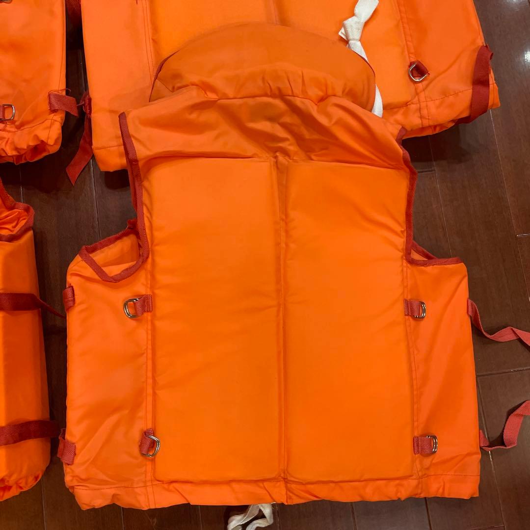 SHIMANO 　YAMAHA純正救命胴衣　ライフジャケット 4着セット