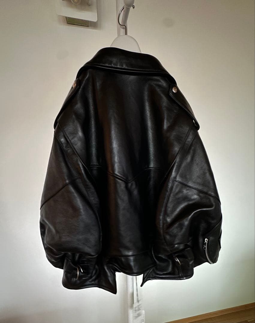 新品beautiful people doubleend レザージャケット38