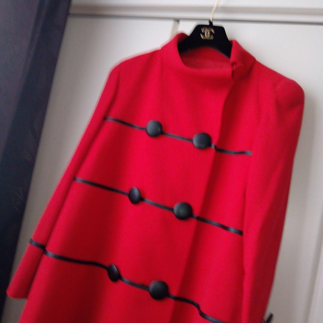 ★美品★VELLA★コート★赤★ヴィンテージ★