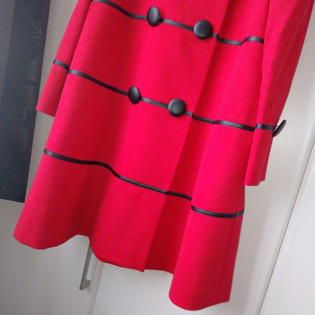 ★美品★VELLA★コート★赤★ヴィンテージ★