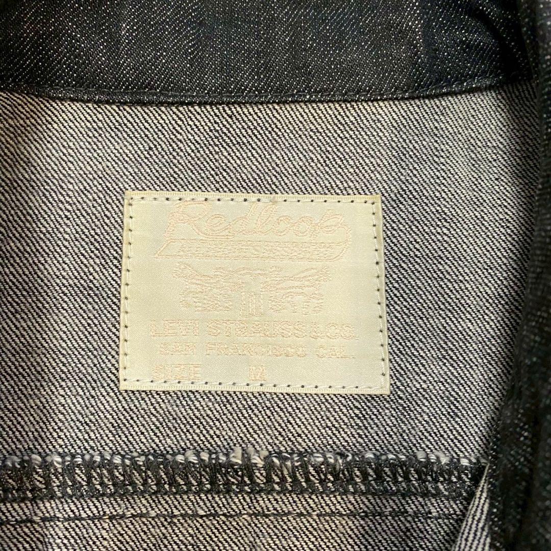 【Levi’s】red loop 00s デニムジャケット　先染めブラック