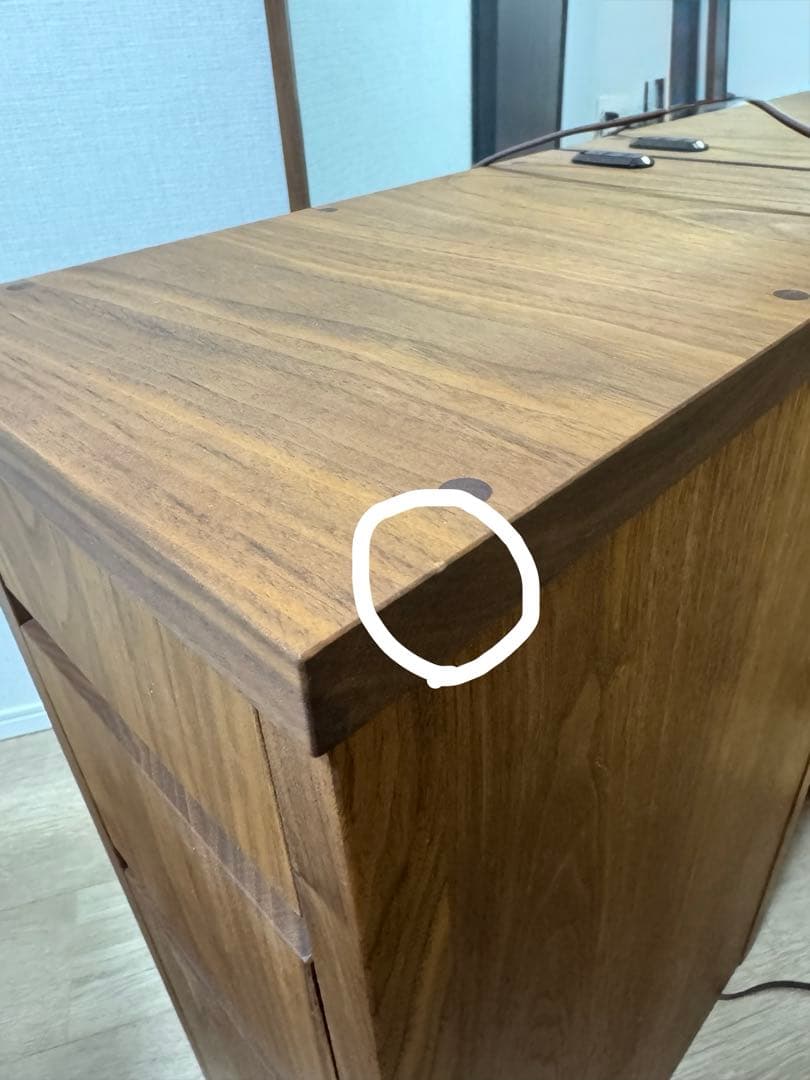 マスターウォール トゥルム ドレッサー ウォールナット 正規販売店購入