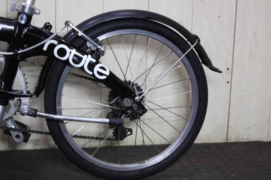 DAHONダホン ROUTE 20インチ アルミ シマノ7段 折り畳み自転車 黒