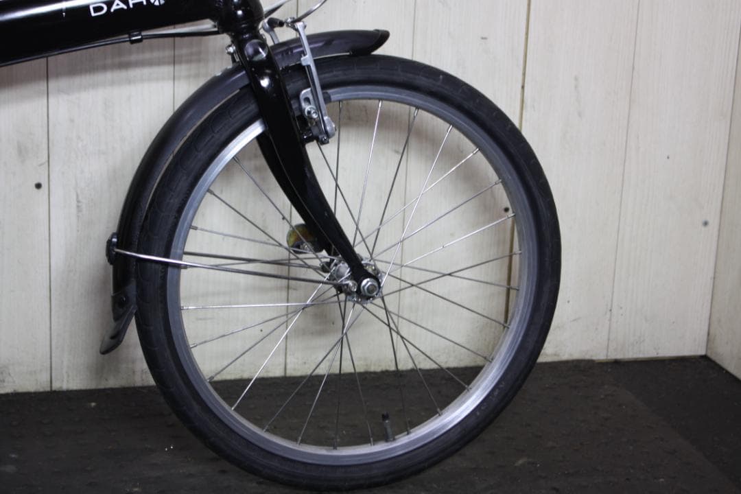 DAHONダホン ROUTE 20インチ アルミ シマノ7段 折り畳み自転車 黒