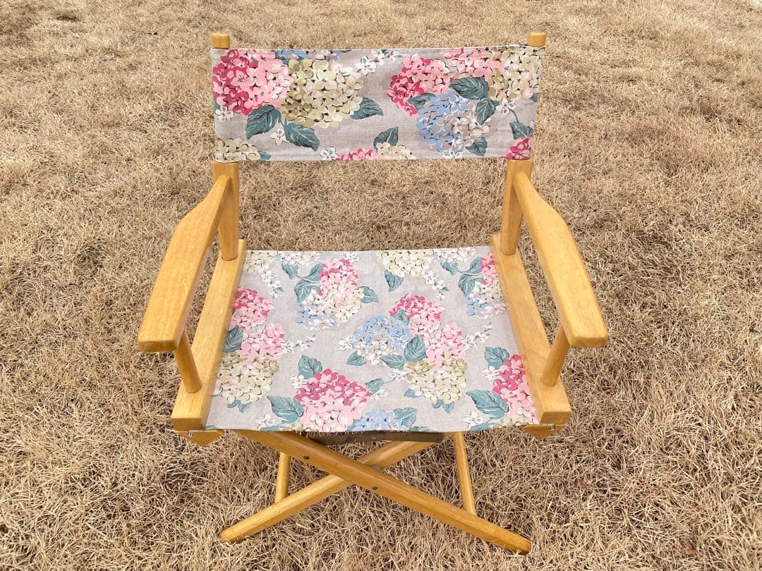 ♥️花柄♥️折りたたみ♥️アウトドアチェア2脚セット！！