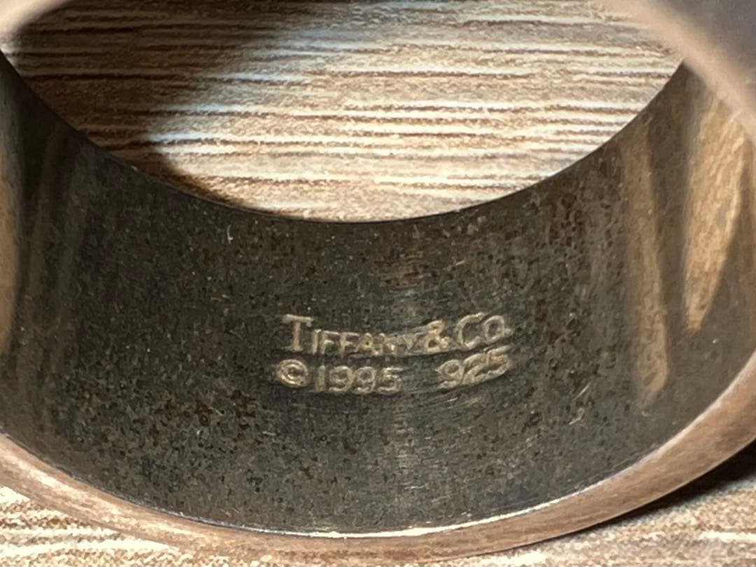 ティファニー アトラス ワイド リング シルバー925 20年以上前のもの
