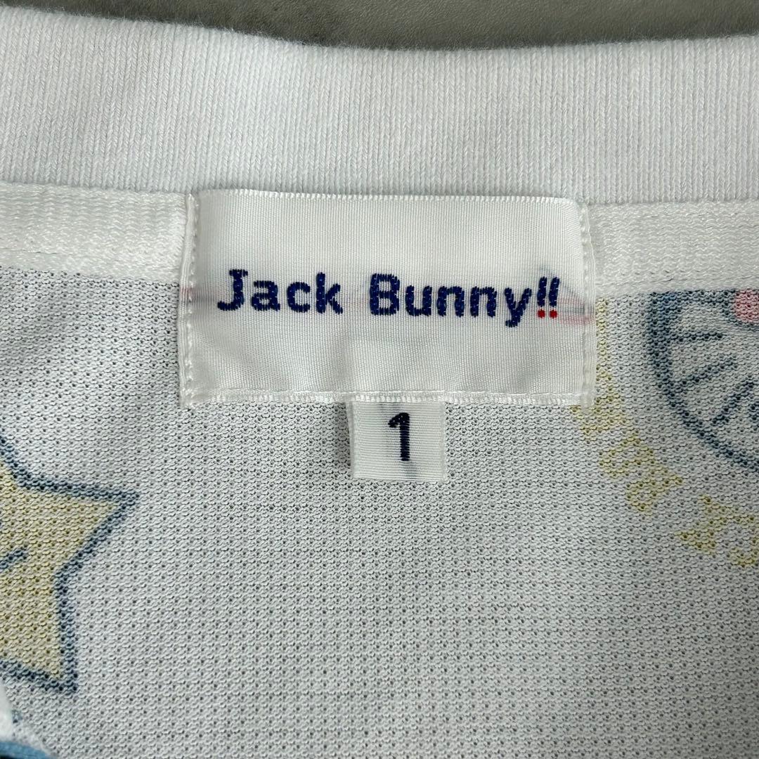 Jack Bunny!! × ドラえもん 半袖 ポロ シャツ ゴルフ ウェア .