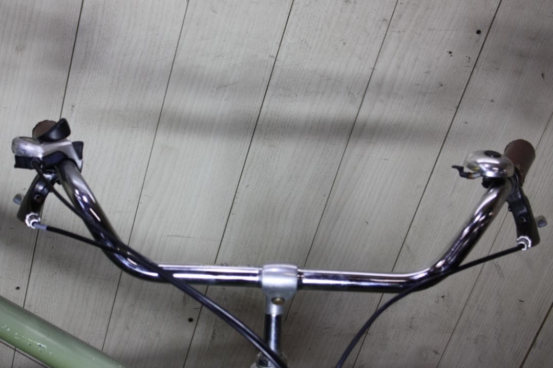 オリーブグリーン ミニベロ 自転車