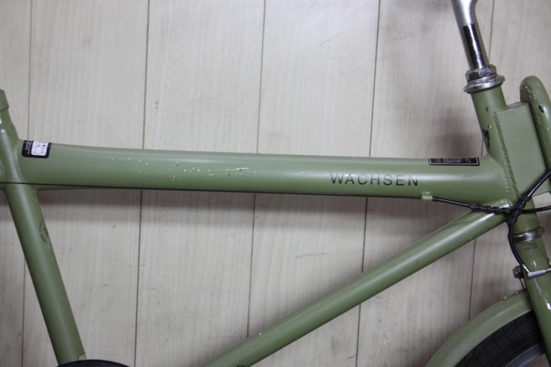 オリーブグリーン ミニベロ 自転車