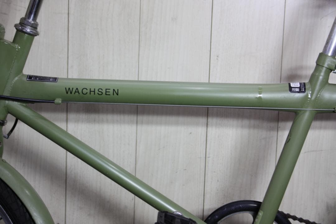 オリーブグリーン ミニベロ 自転車